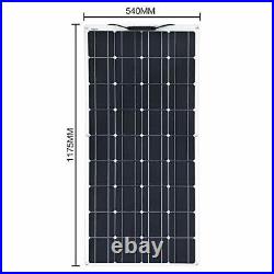 Camper Van Solar Panel Kit 100W Power Charge Controller for Motorhome