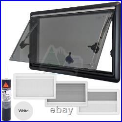 Camper Van Windows And Blind Flyscreen Tinted Motorhome Caravan Horsebox Windows