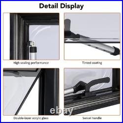 Camper Van Windows Motorhome Hinged & Sliding RV Caravan Horsebox Conversion KY