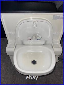 Camper van motorhome caravan bathroom unit with sink