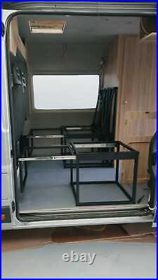 Camper-van / motorhome fixed double seat frame