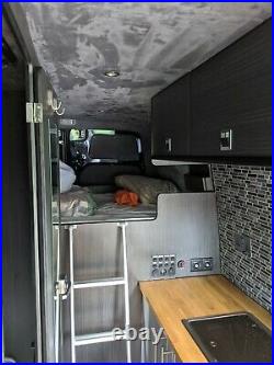 Camper vans motorhomes fixed double bed