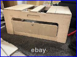 Camper vans motorhomes storage box, glovebox, centre console