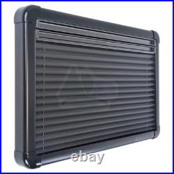 Campervan Blind & Fly Screen Blackout Blinds Camper Van Motorhome White Black