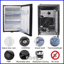 Campervan Fridge12V /220V Caravan RV Van Cooler Camper Motorhome with Lock 40L