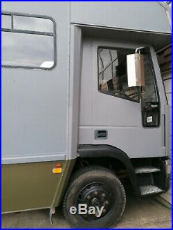 Campervan home on wheels iveco conversion motorhome race van 12t lorry project