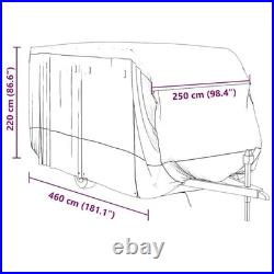 Caravan Cover Breathable Motorhome Curtain Waterproof Protector Camper Van