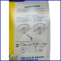 Caravan NOMAD 12v TV Antenna / Aerial Marine Mobile Campervan Boat Motorhome Van