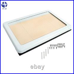 Cassette Sliding Hinged Window +Caravan Blind For Motorhome Camper Van 700550mm