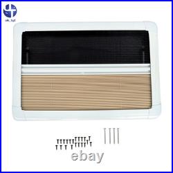 Cassette Sliding Hinged Window +Caravan Blind For Motorhome Camper Van 700550mm