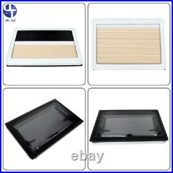 Cassette Sliding Hinged Window +Caravan Blind For Motorhome Camper Van 700550mm