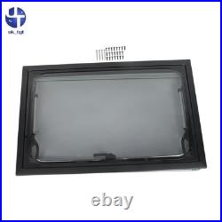 Cassette Sliding Hinged Window +Caravan Blind For Motorhome Camper Van 800x500mm