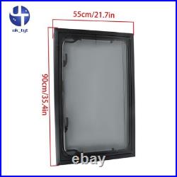 Cassette Sliding Hinged Window +Caravan Blind For Motorhome Camper Van 900550mm