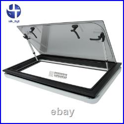 Cassette Sliding Hinged Window +Caravan Blind For Motorhome Camper Van 900x450mm