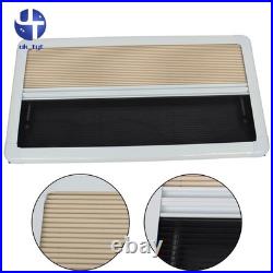 Cassette Sliding Hinged Window +Caravan Blind For Motorhome Camper Van 900x450mm