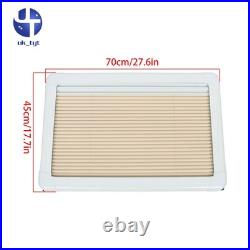 Cassette Sliding Hinged Window +Caravan Blind Motorhome Camper Van 700450mm