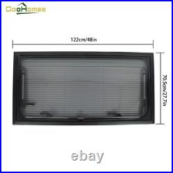 Cassette Window Hinged Sliding+Caravan Blind 1220705mm For Camper Van Motorhome
