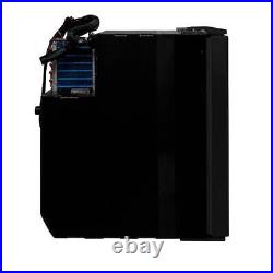 Compressor Fridge Freezer 46.5L 12/24V DC LED Camper Van Caravan Motorhome Black