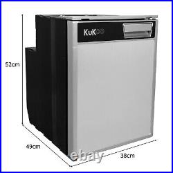 Compressor Fridge Freezer 46L 12/24V DC LED Display Camper Van Caravan Motorhome