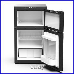 Cool Mate 80L 12v Dual Fridge Camper Van Motorhome Refrigerator Freezer with Frame