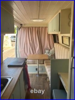 Cottage core cosy Off Grid Ready Sprinter Motorhome Camper Van Custom Conversion
