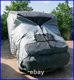 CoverPro Motorhome Cover 5.7-6m Black Grey Waterproof UV Camper Van Protector
