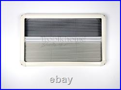 Cream Camper Van Pleated Blind & Flyscreen For Caravan Motorhome RV 112x43cm