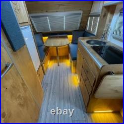 Cream Camper Van Pleated Blind & Flyscreen For Caravan Motorhome RV 112x43cm