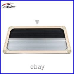 Cream Motorhome Blind Flyscreen Caravan Camper Van Conversion Rv 90cmx50cm