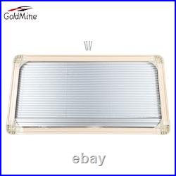 Cream Motorhome Blind Flyscreen Caravan Camper Van Conversion Rv 90cmx50cm