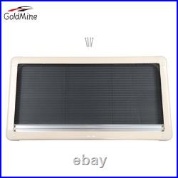 Cream Motorhome Blind Flyscreen Caravan Camper Van Conversion Rv 90cmx50cm