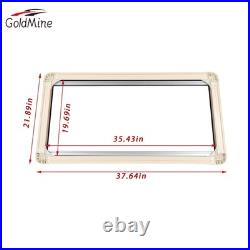 Cream Motorhome Blind Flyscreen Caravan Camper Van Conversion Rv 90cmx50cm