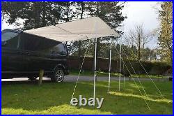 DELUX Sun Canopy Awning VW Camper Van Motorhome Any Van 2.4m x 3m MEDIUM GREY