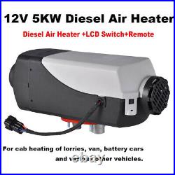 Diesel Heater 12V Caravan Camper Van Air Motorhome 2KW 3KW 5KW Night Parking UK