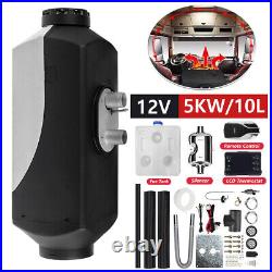 Diesel Heater 12V Caravan Camper Van Air Motorhome 5KW Night Parking LCD UK