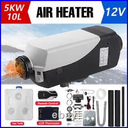 Diesel Heater 12V Caravan Camper Van Air Motorhome 5KW Night Parking LCD UK