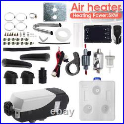 Diesel Heater 12V Caravan Camper Van Air Motorhome 5KW Night Parking LCD UK