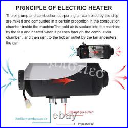 Diesel Heater 12V Caravan Camper Van Air Motorhome 5KW Night Parking LCD UK