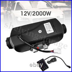Diesel Heater 12v 2kw Caravan Camper Van Air Motorhome Night Parking Hot 10l Uk