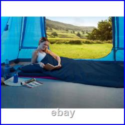 Duvalay Single Sleeping Bag Comfort Navy 4.5 Tog w. 4cm Base Camper Van Motorhome