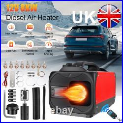 ESSGOO 12V 8KW Air Diesel Heater Caravan Camper Van Motorhome Night Parking Hot