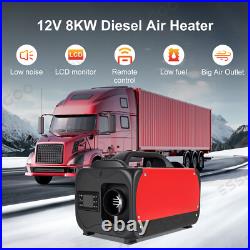 ESSGOO 12V 8KW Air Diesel Heater Caravan Camper Van Motorhome Night Parking Hot