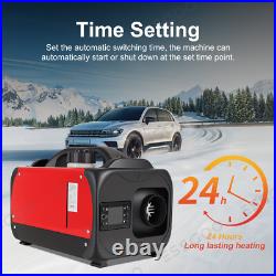 ESSGOO 12V 8KW Air Diesel Heater Caravan Camper Van Motorhome Night Parking Hot
