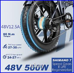 Electric Folding eBike Fat Tyre 500w Ideal For Motorhome Or Camper Van