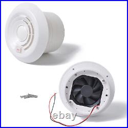 Exhaust Ventilation Fan Side Air Vent Caravan Motorhome RV Camper Van White c Exhaust Ventilation Fan Side Air Vent Caravan Motorhome RV Camper Van White c