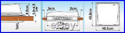 FIAMMA CRYSTAL TURBO VENT ROOFLIGHT 400 40 skylight motorhome camper van caravan