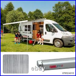 Fiamma Awning F80S 290 Titanium Case Royal Grey Fabric Motorhome Boxer Van