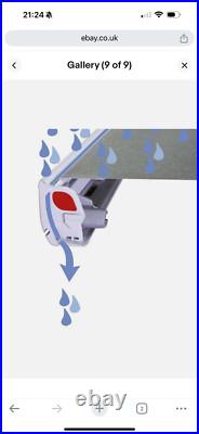 Fiamma F45s Awning Wind Roll Out Sun Canopy Grey Campervan Motorhome Van