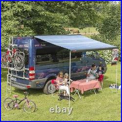 Fiamma F80s Awning Wind Roll Out Sun Canopy Blue/grey Campervan Motorhome Van