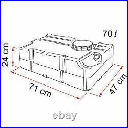 Fiamma Fresh Water Tank Carrier 70L Litre + Lid Seal Camper Van Motorhome